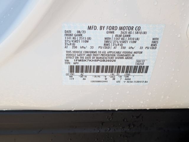 Certified 2023 Ford Explorer ST-Line w/ Class IV Trailer Tow Package RWD image 33
