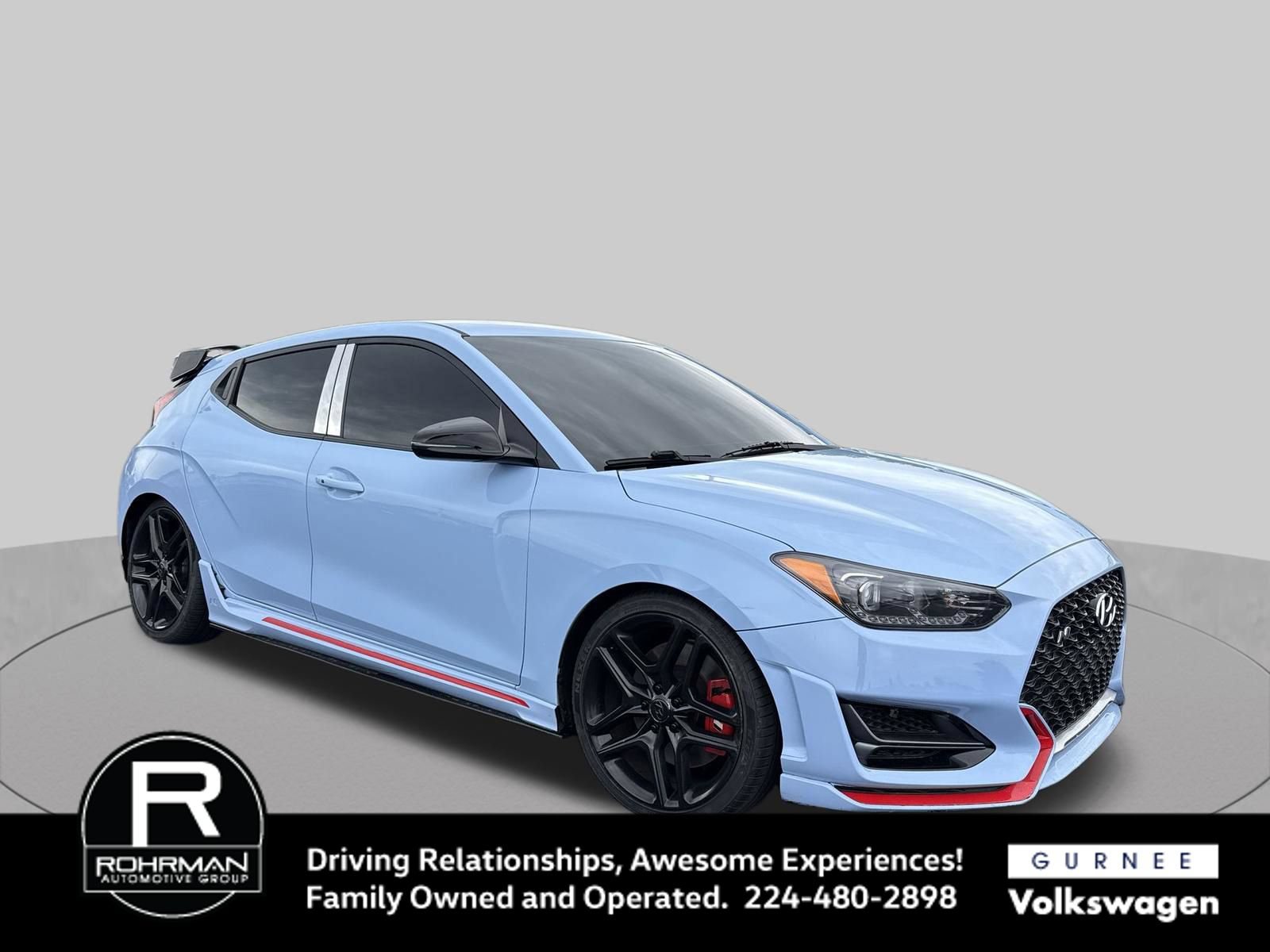 Used 2020 Hyundai Veloster N w/ Performance Package FWD image 2