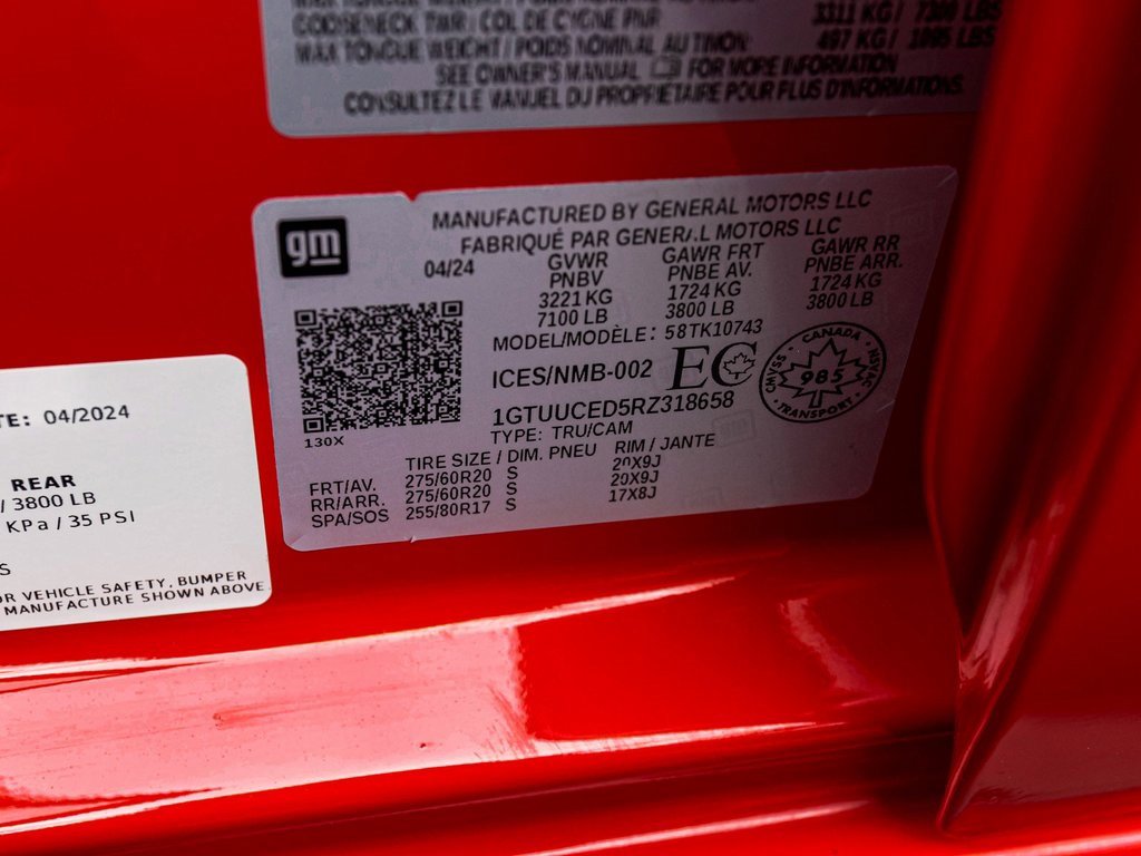 Used 2024 GMC Sierra 1500 Elevation w/ Elevation Premium Package image 16