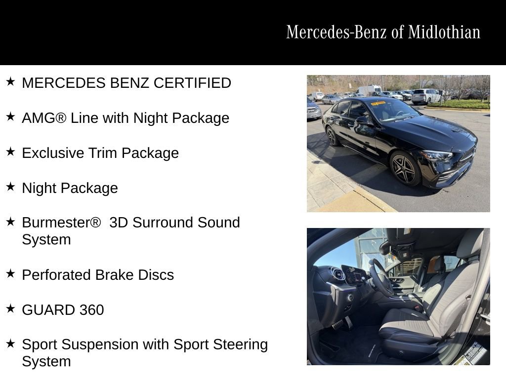 Used 2025 Mercedes-Benz C 300 4MATIC Sedan image 6