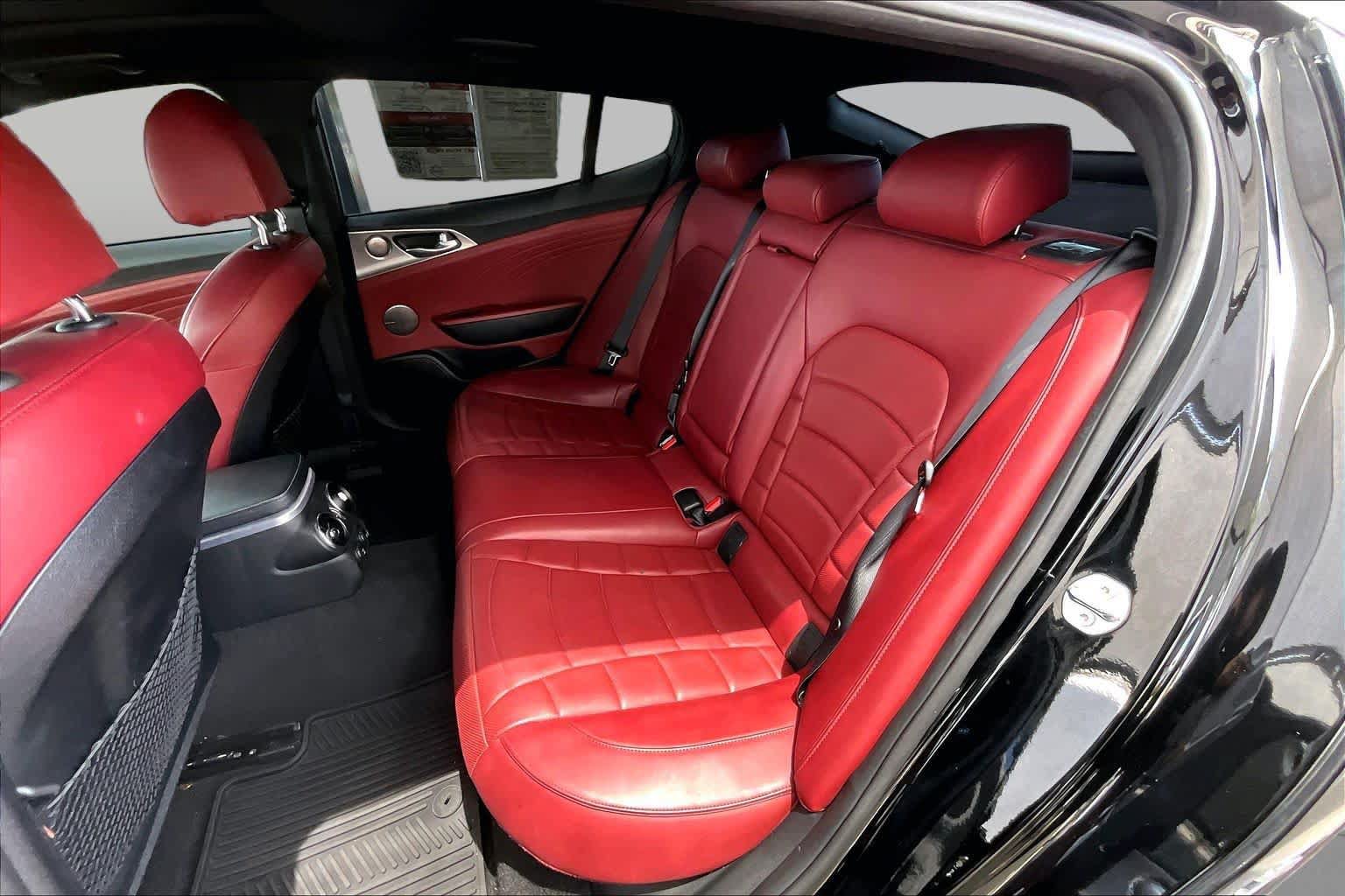 Used 2022 Kia Stinger GT2 w/ Red Interior Color Package RWD image 21