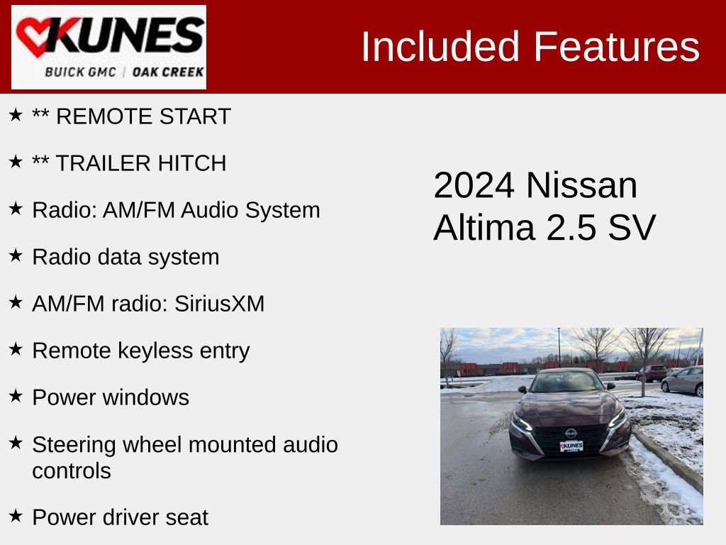 Used 2024 Nissan Altima 2.5 SV image 2