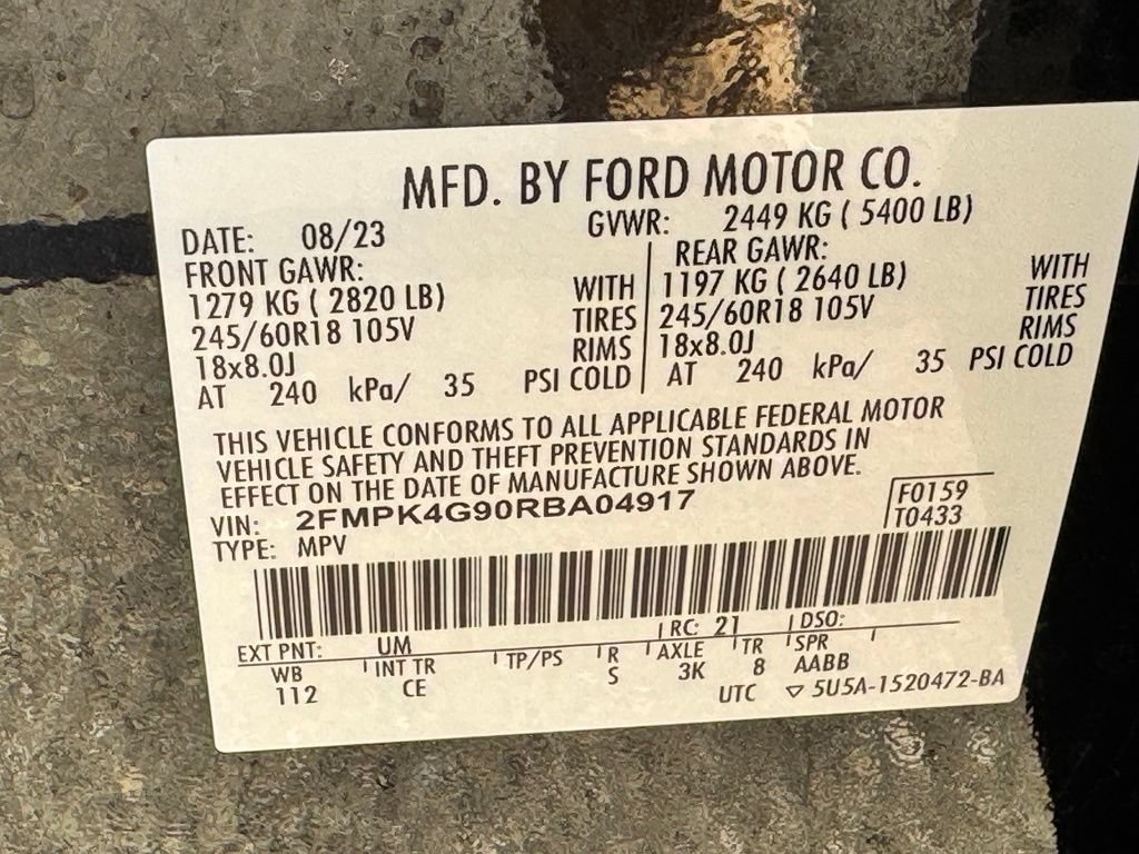 Used 2024 Ford Edge SE AWD/4WD image 40