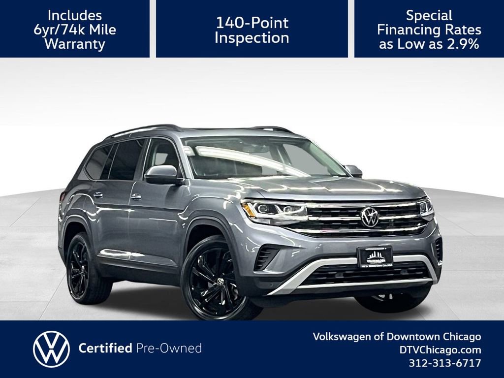 Used 2022 Volkswagen Atlas SE