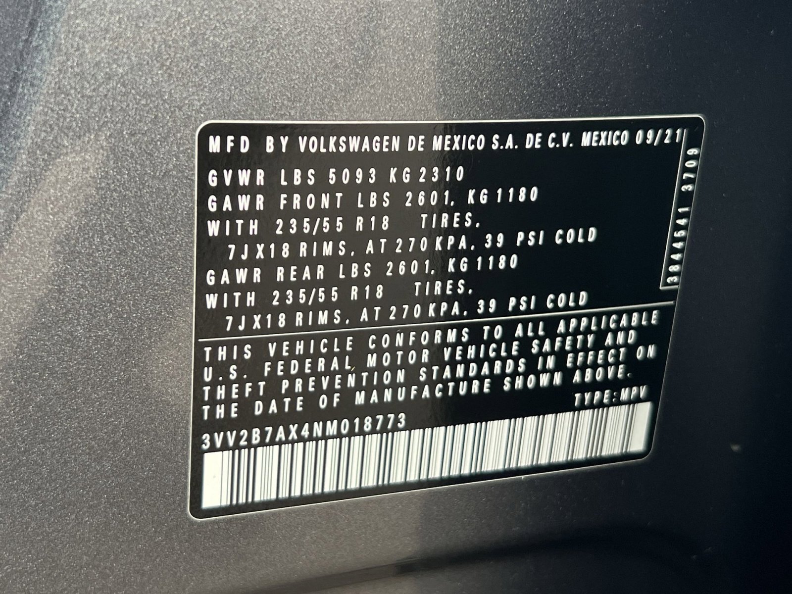 Used 2022 Volkswagen Tiguan SE w/ Panoramic Sunroof Package image 29