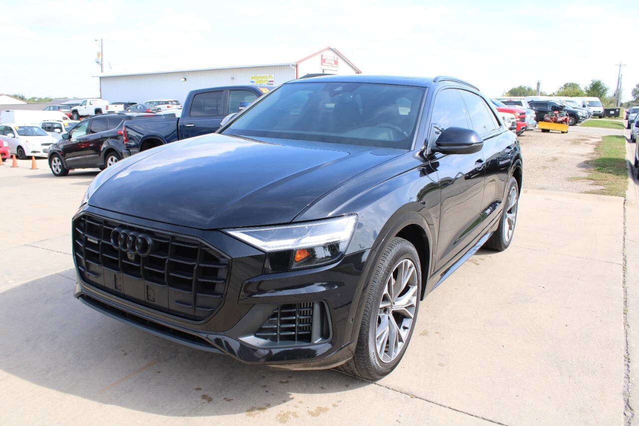 Used 2021 Audi Q8 Premium w/ Black Optic Package image 2