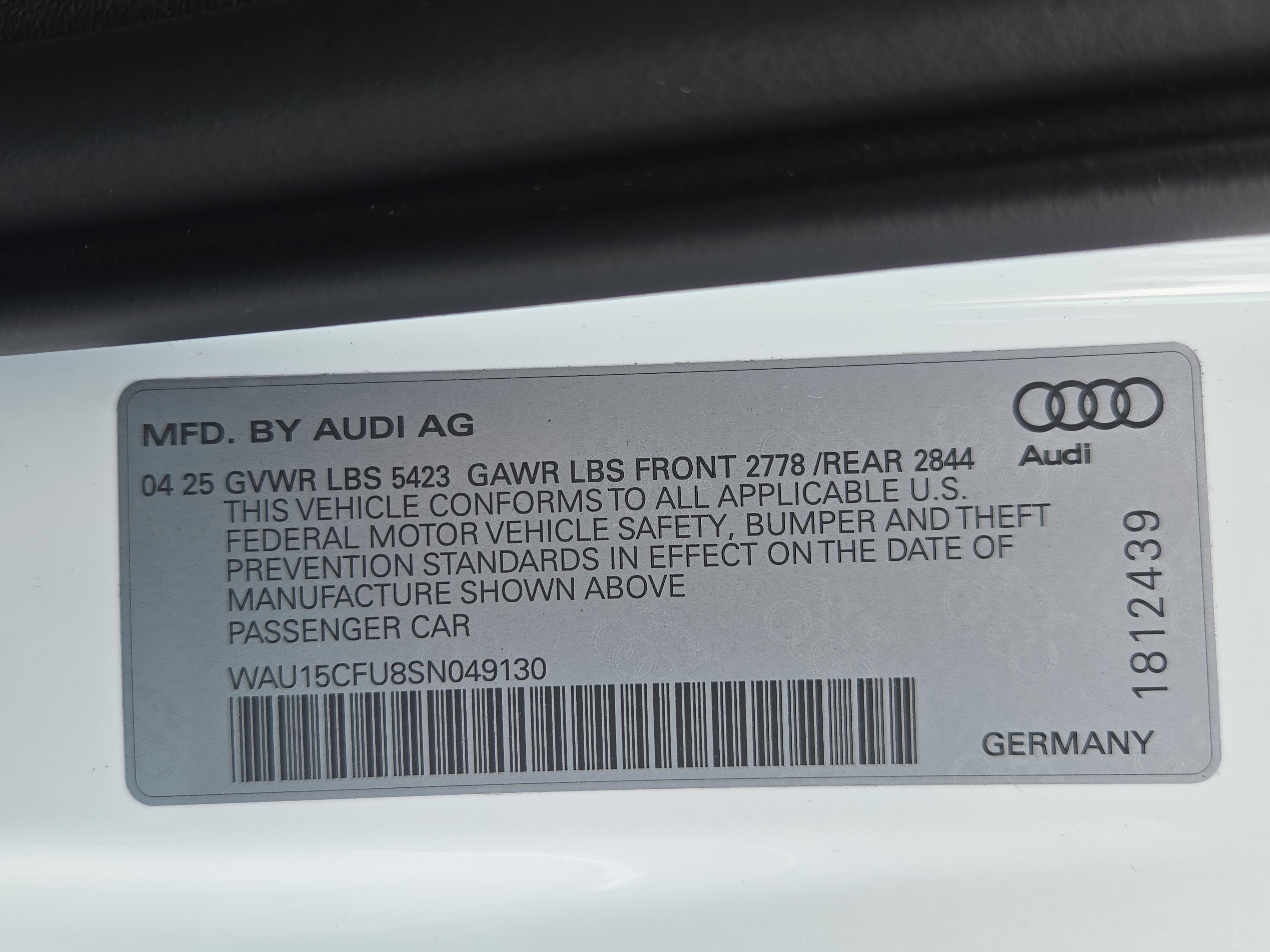 New 2025 Audi S5 Premium image 24