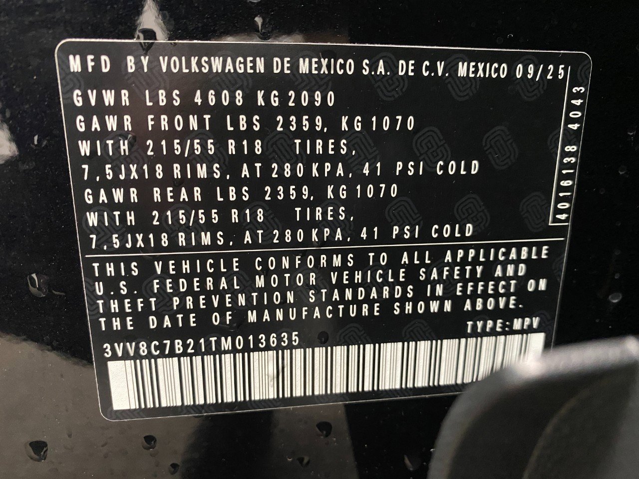 New 2026 Volkswagen Taos S image 29