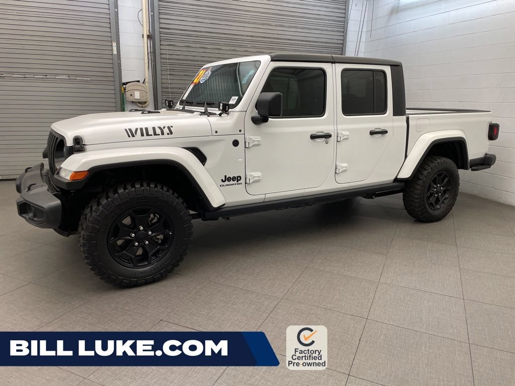 Certified 2021 Jeep Gladiator Sport AWD/4WD image 1