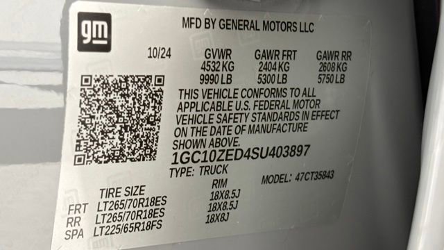 Used 2025 Chevrolet Silverado EV LT AWD/4WD image 41