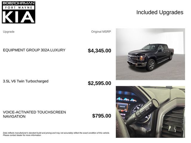 Used 2020 Ford F150 XLT w/ Equipment Group 302A Luxury image 4