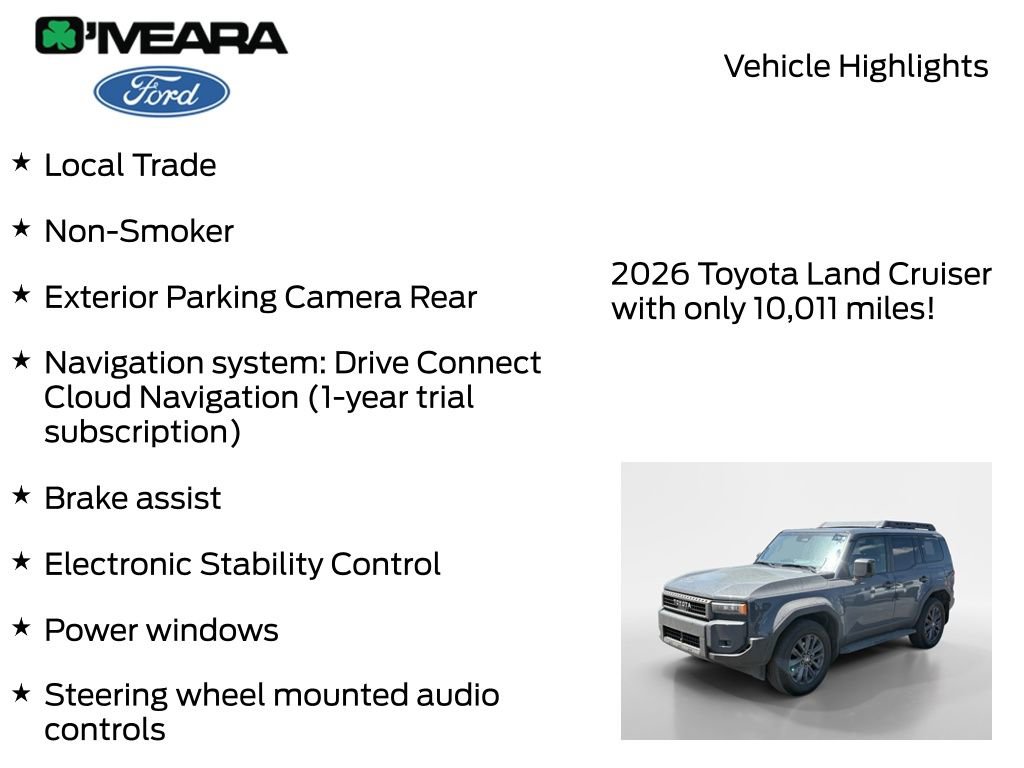 Used 2026 Toyota Land Cruiser AWD/4WD image 8