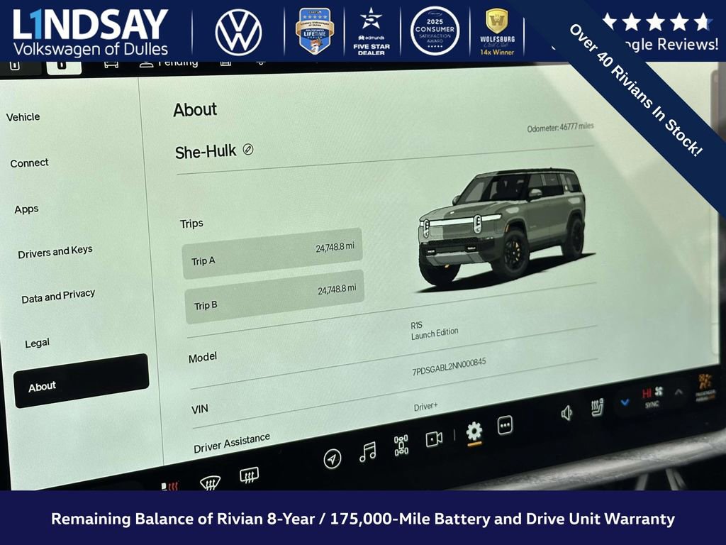 Used 2022 Rivian R1S Launch Edition image 24