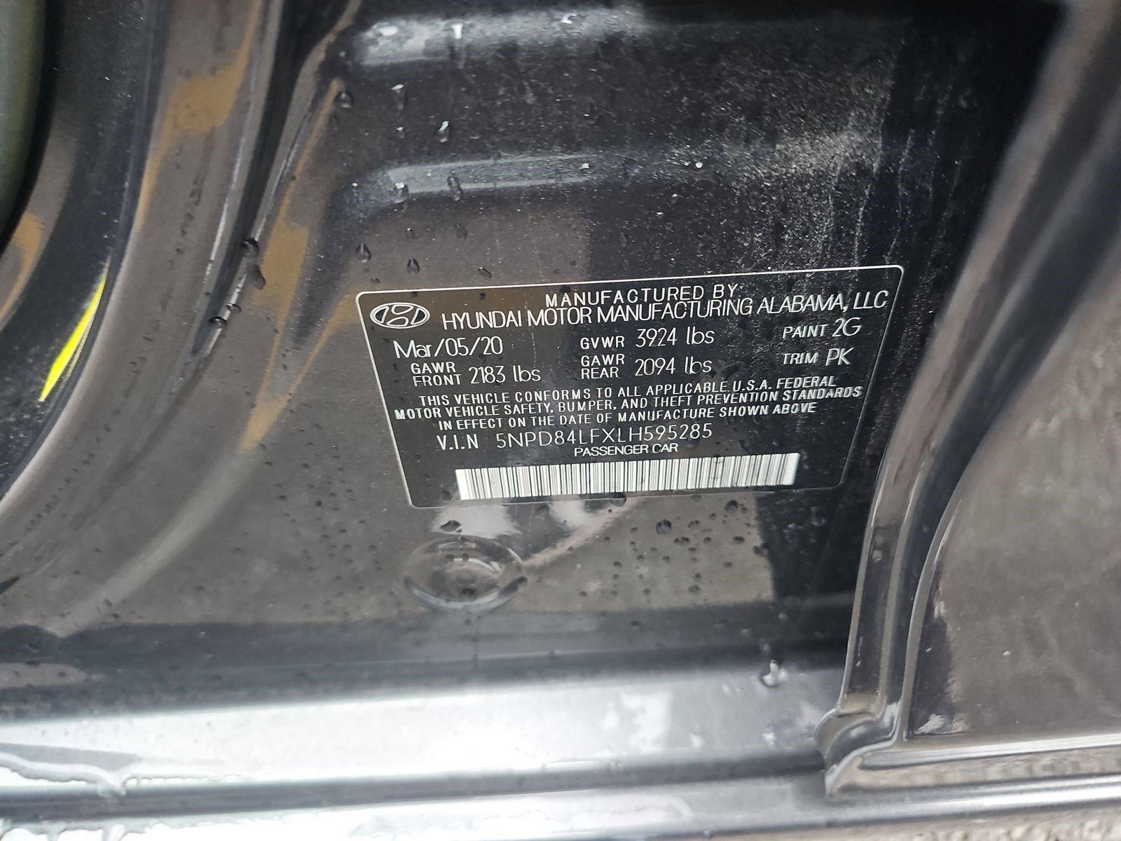 Used 2020 Hyundai Elantra SEL w/ Cargo Package (C1) image 16