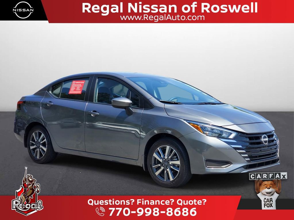 Certified 2025 Nissan Versa SV w/ Trunk Package FWD image 1