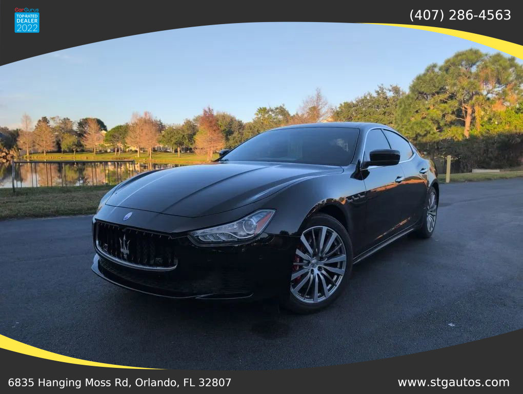 Used 2016 Maserati Ghibli S Q4 AWD/4WD image 1