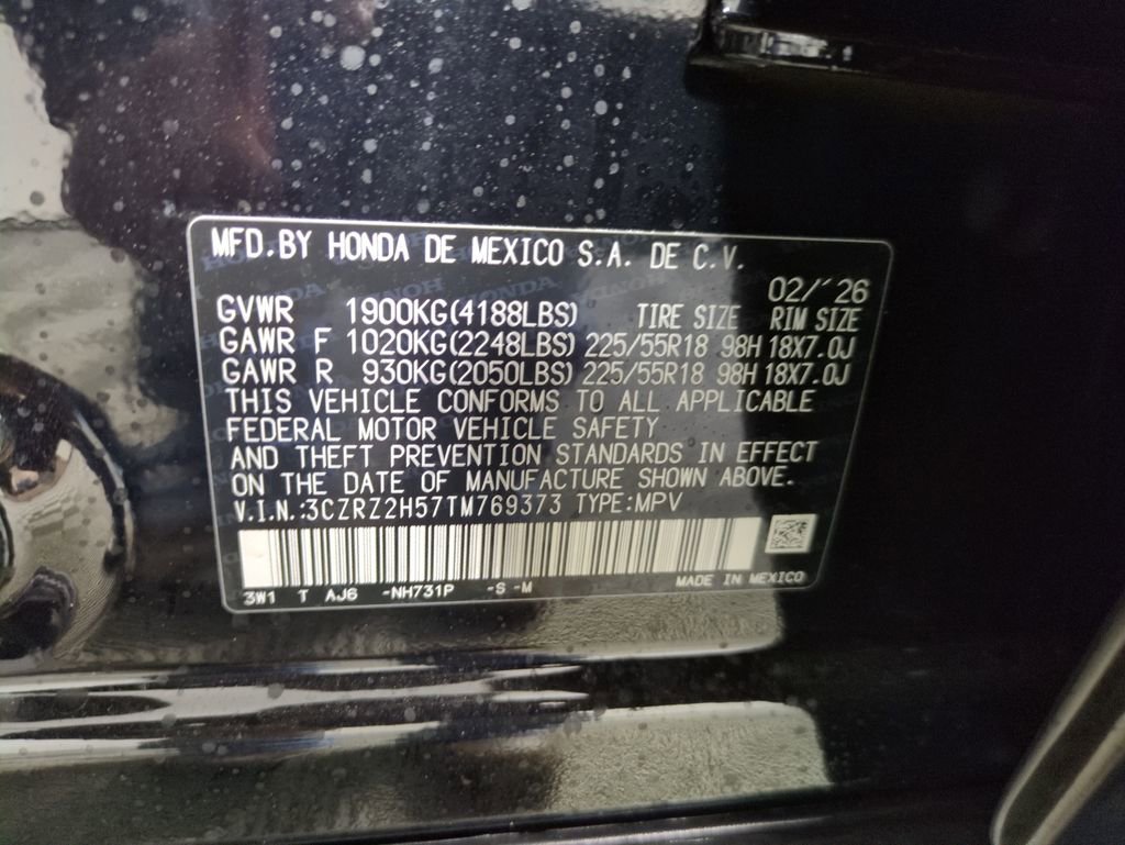 New 2026 Honda HR-V Sport image 28