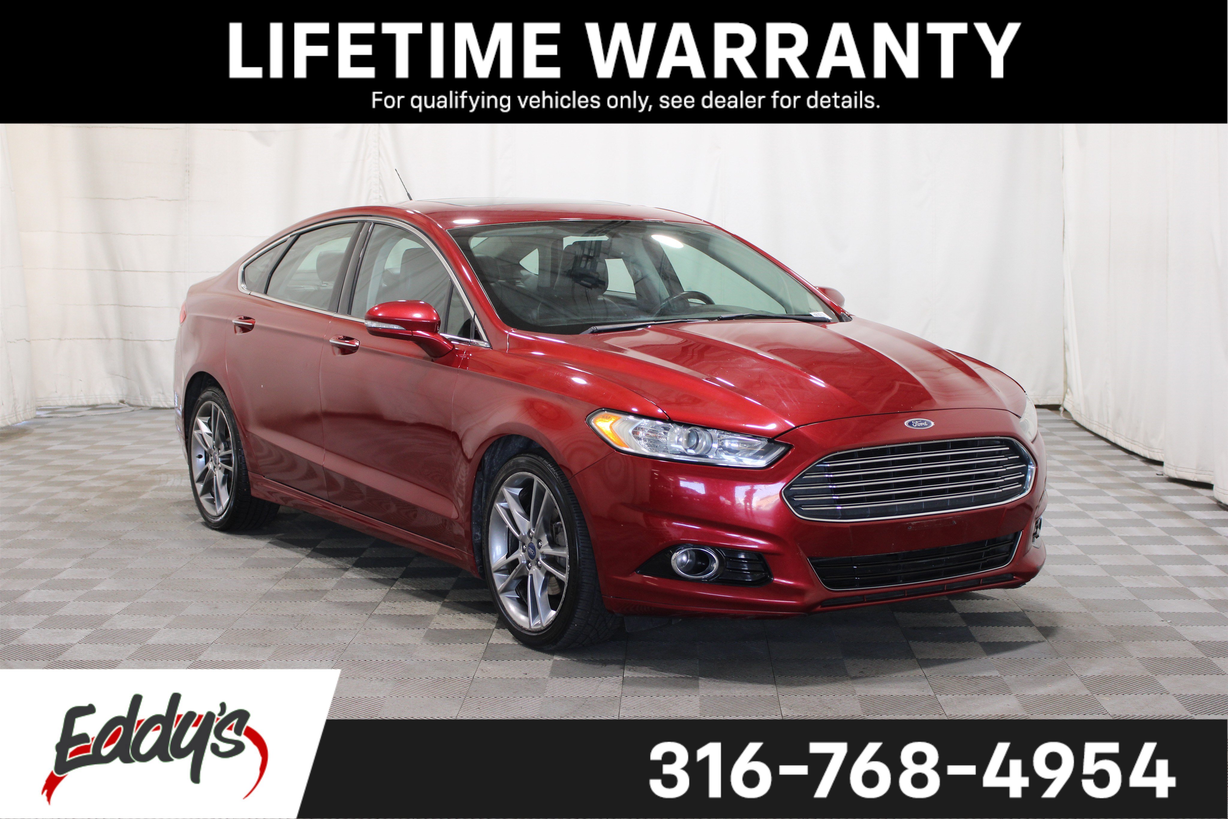 Used 2016 Ford Fusion Titanium FWD image 1