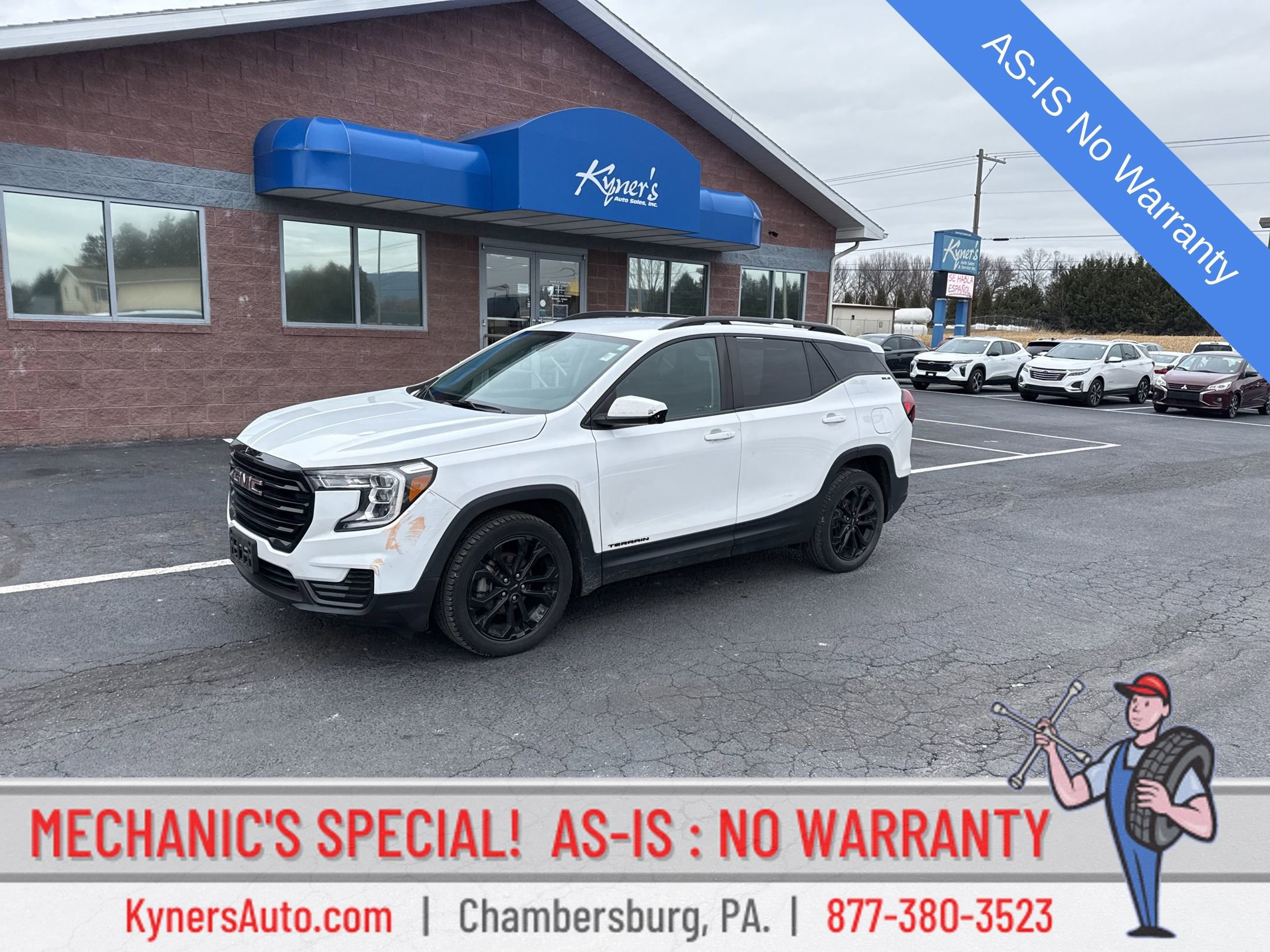 Used 2022 GMC Terrain SLE w/ Driver Convenience Package image 1