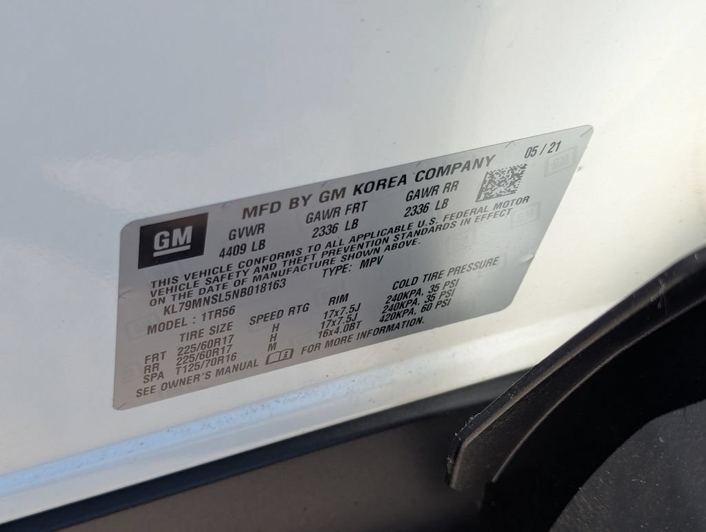 Used 2022 Chevrolet TrailBlazer LS w/ LPO, Blackout Package AWD/4WD image 34