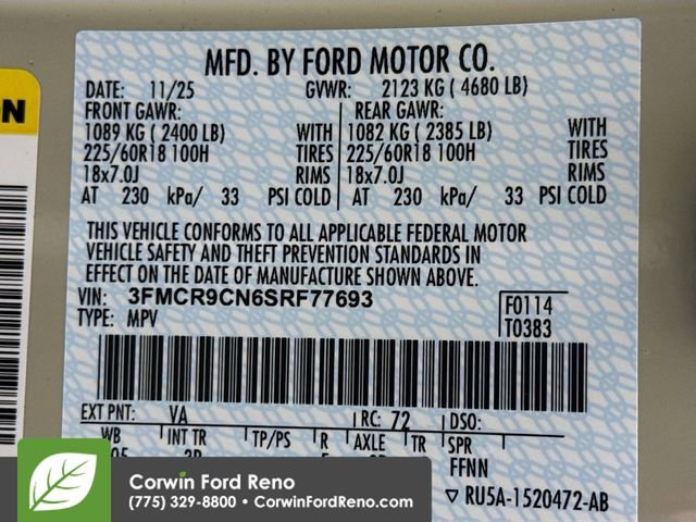 New 2025 Ford Bronco Sport Outer Banks w/ Outer Banks Tech Package+ image 34