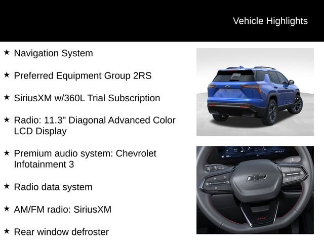 New 2026 Chevrolet Equinox RS image 3
