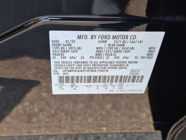 Used 2023 Ford Edge ST AWD/4WD image 33