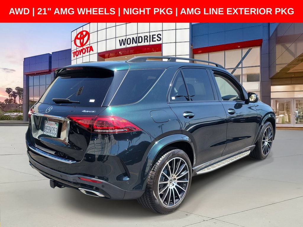 Used 2020 Mercedes-Benz GLE 350 4MATIC w/ AMG Line Exterior image 7