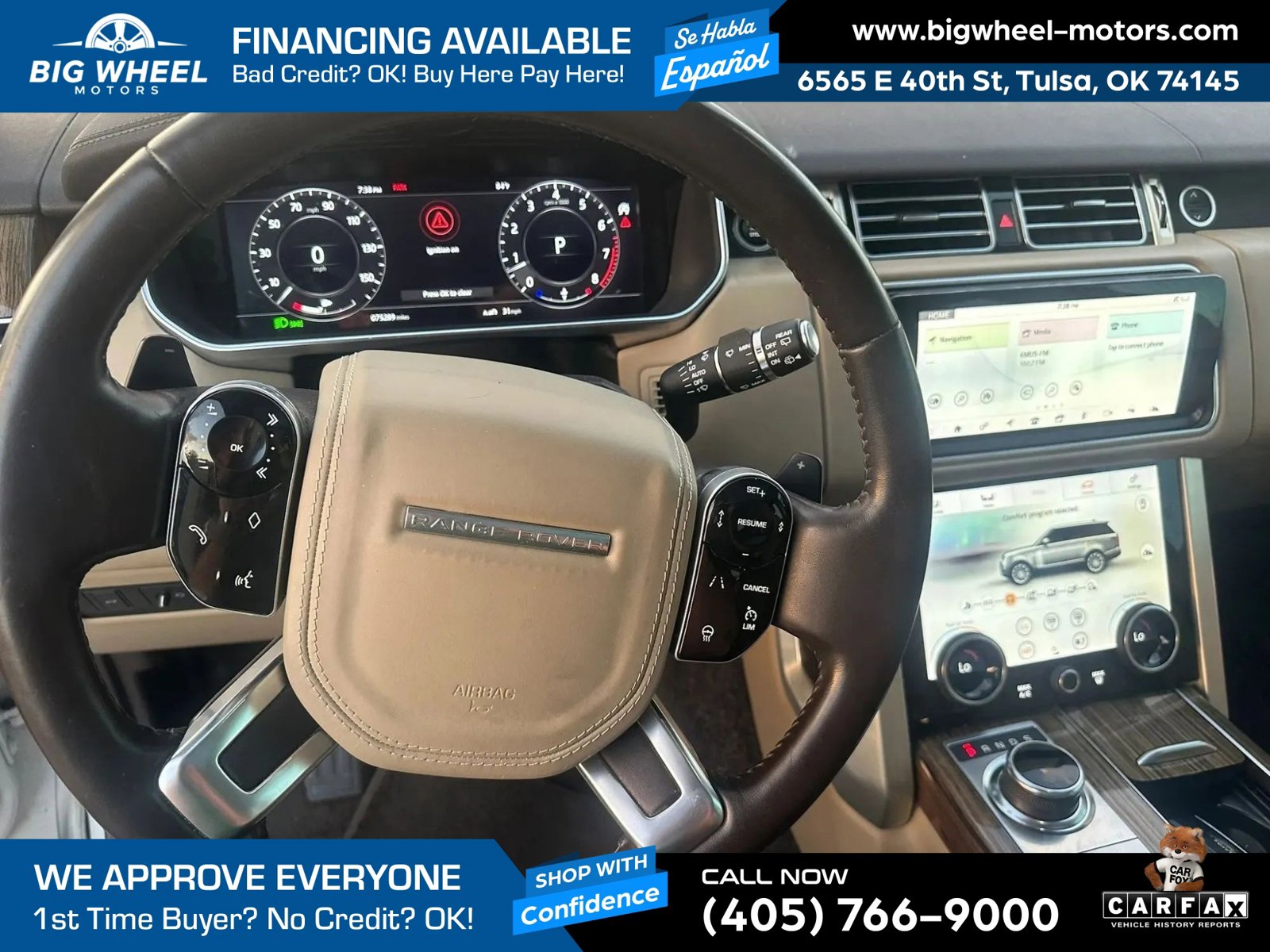 Used 2019 Land Rover Range Rover HSE image 13