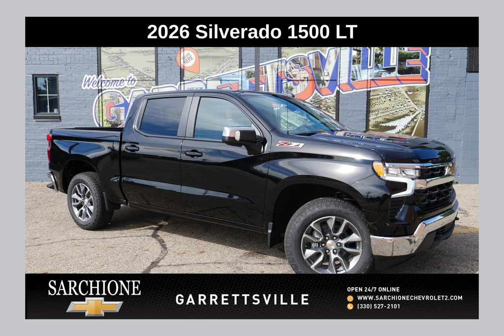 New 2026 Chevrolet Silverado 1500 LT w/ Z71 Off-Road Package