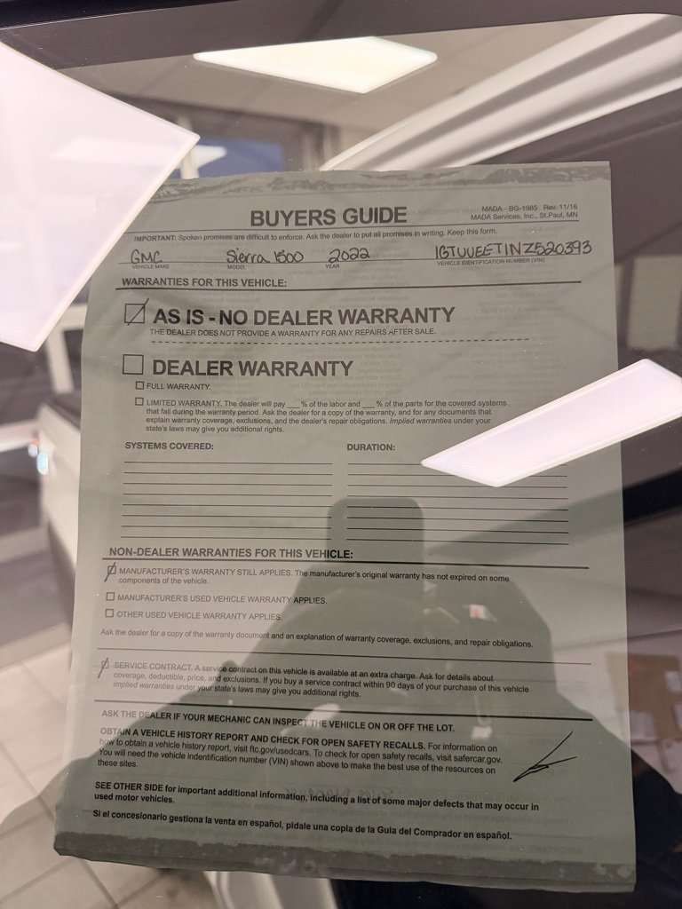 Certified 2022 GMC Sierra 1500 AT4 w/ AT4 Preferred Package image 31