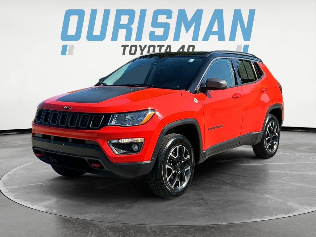 Used 2021 Jeep Compass Trailhawk AWD/4WD image 3