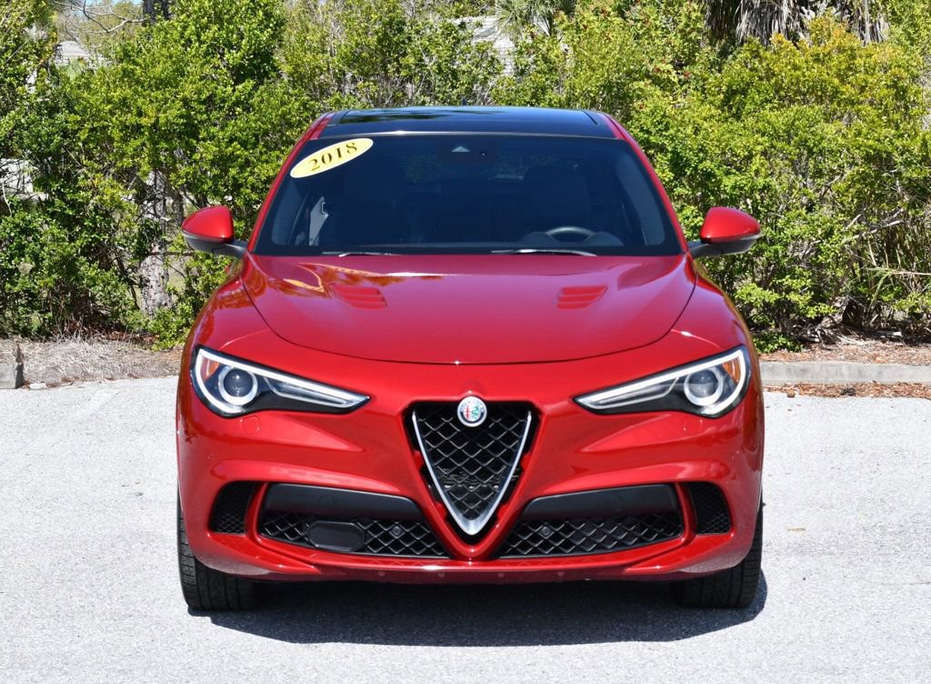 Used 2018 Alfa Romeo Stelvio Quadrifoglio w/ Driver Assist Dynamic Package image 9