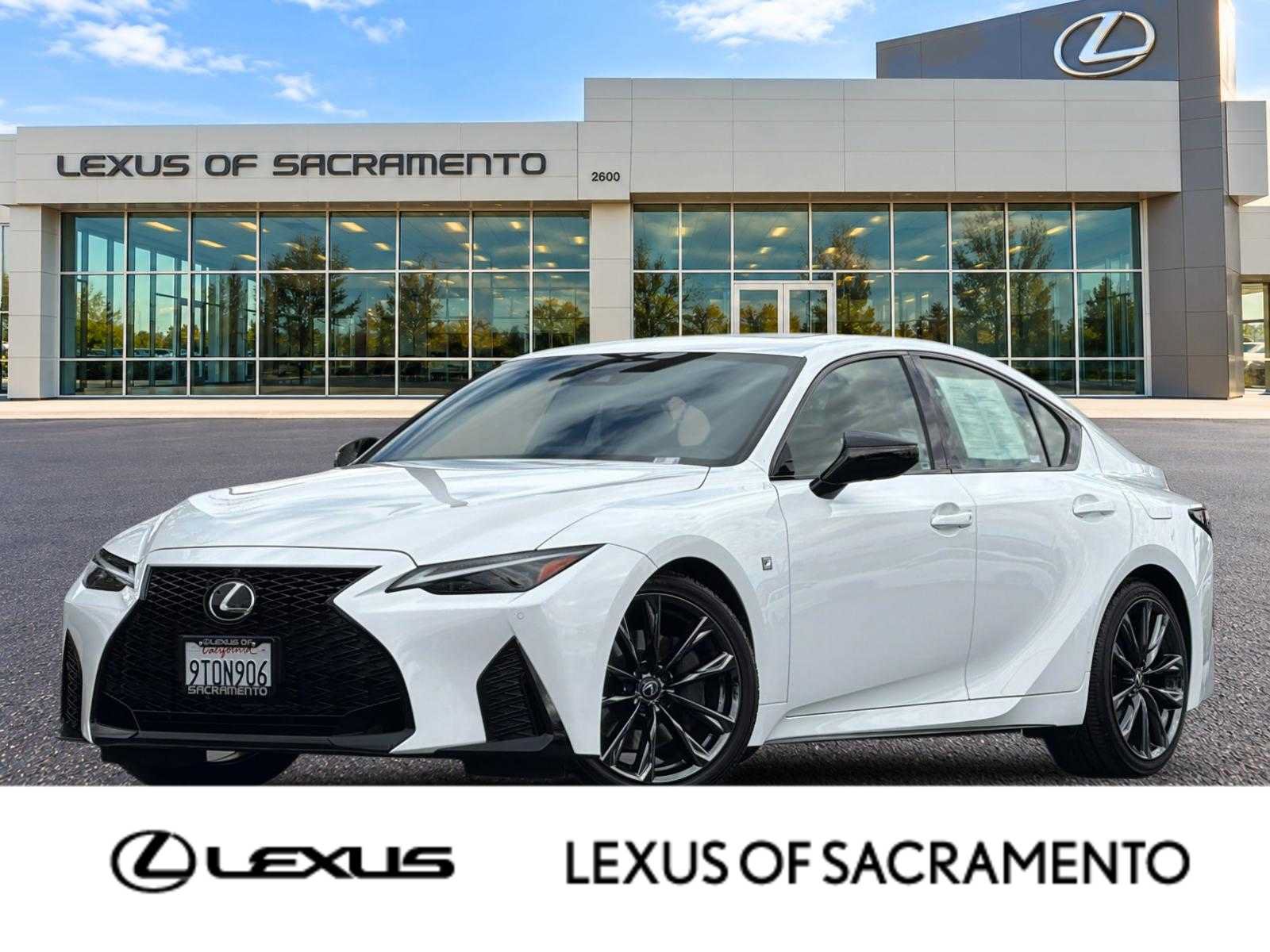 Certified 2025 Lexus IS 350 F Sport w/ Navigation Package RWD image 1