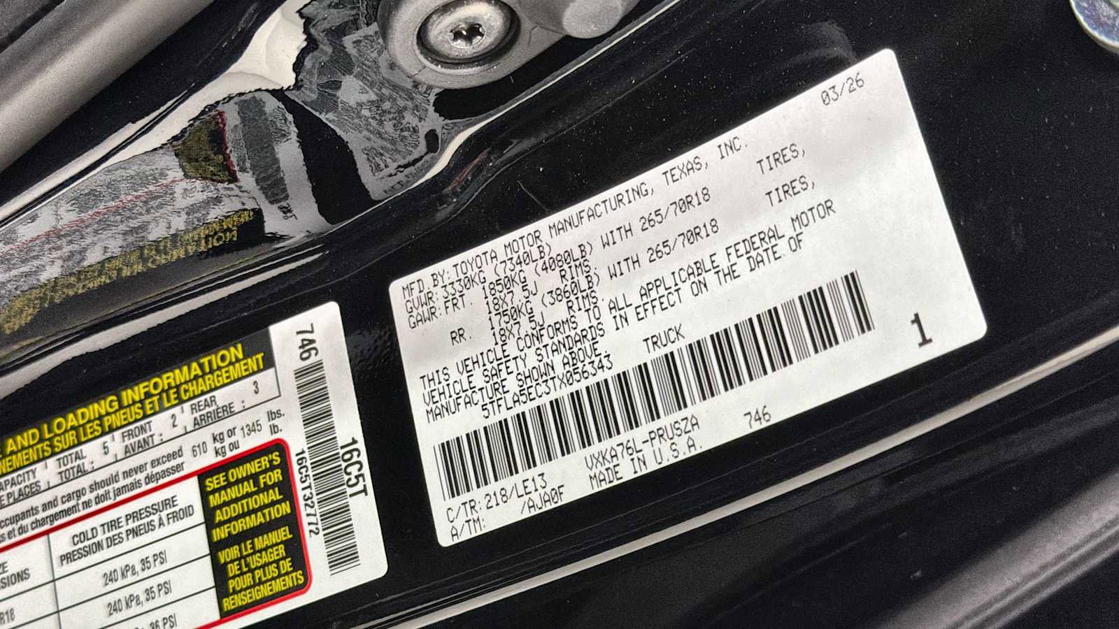 New 2026 Toyota Tundra SR5 image 11