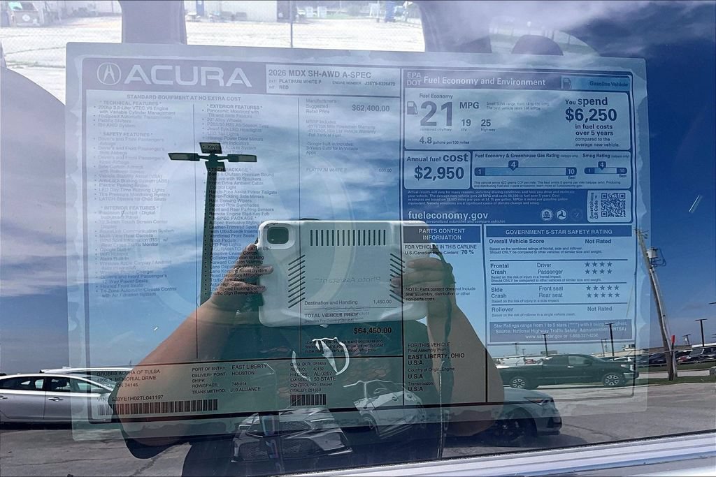 New 2026 Acura MDX A-Spec AWD/4WD image 37