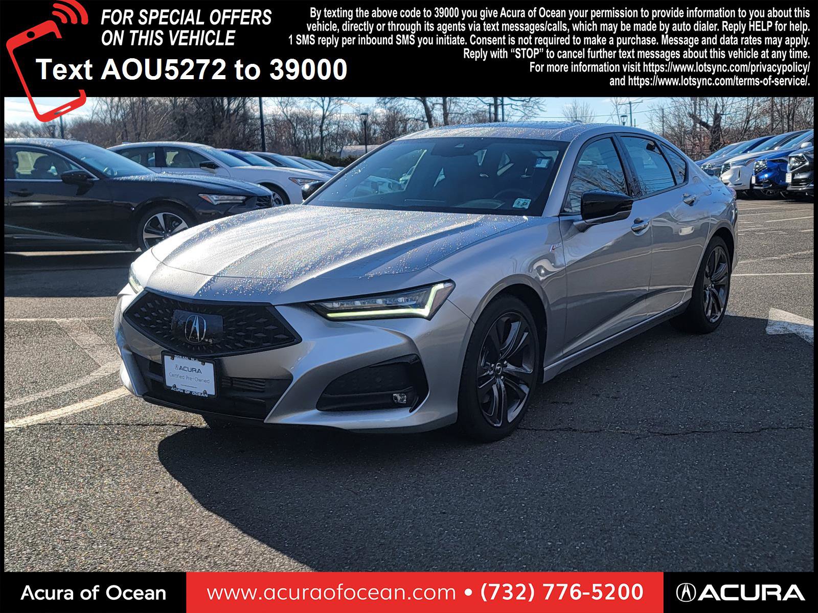 Certified 2022 Acura TLX w/A-Spec Package image 2