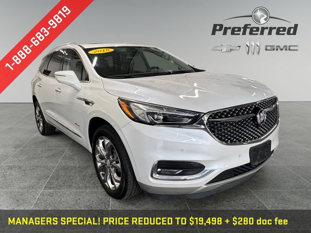 Certified 2018 Buick Enclave Avenir w/ Avenir Technology Package