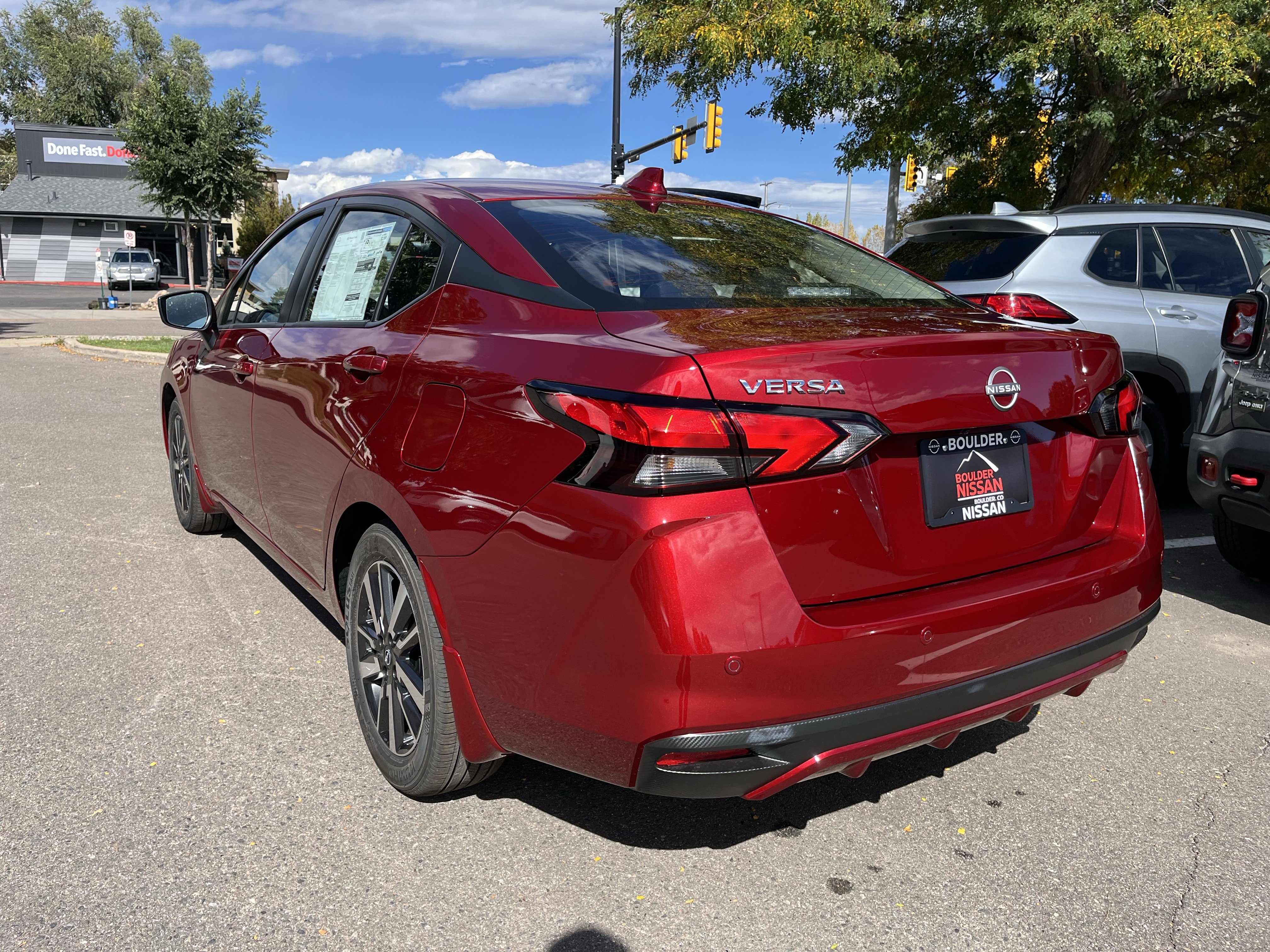 New 2025 Nissan Versa SV w/ Trunk Package FWD image 6