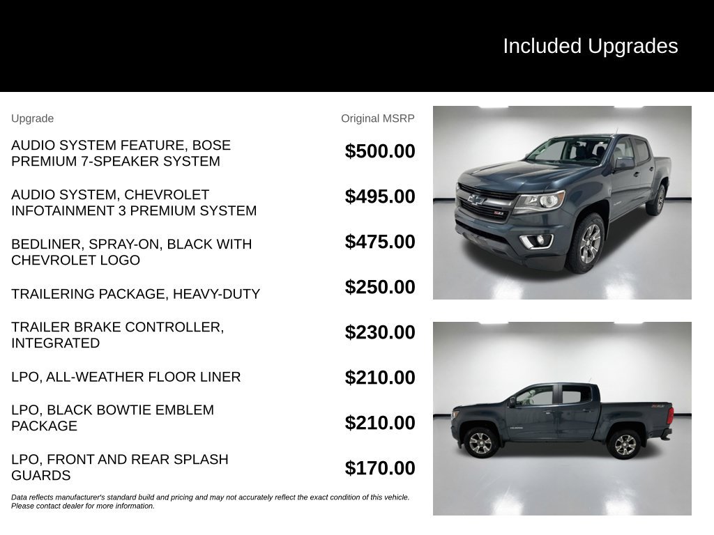 Used 2019 Chevrolet Colorado Z71 AWD/4WD image 7