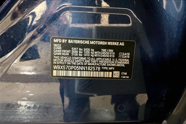Used 2022 BMW X3 xDrive30i w/ Convenience Package w/ZPA AWD/4WD image 35