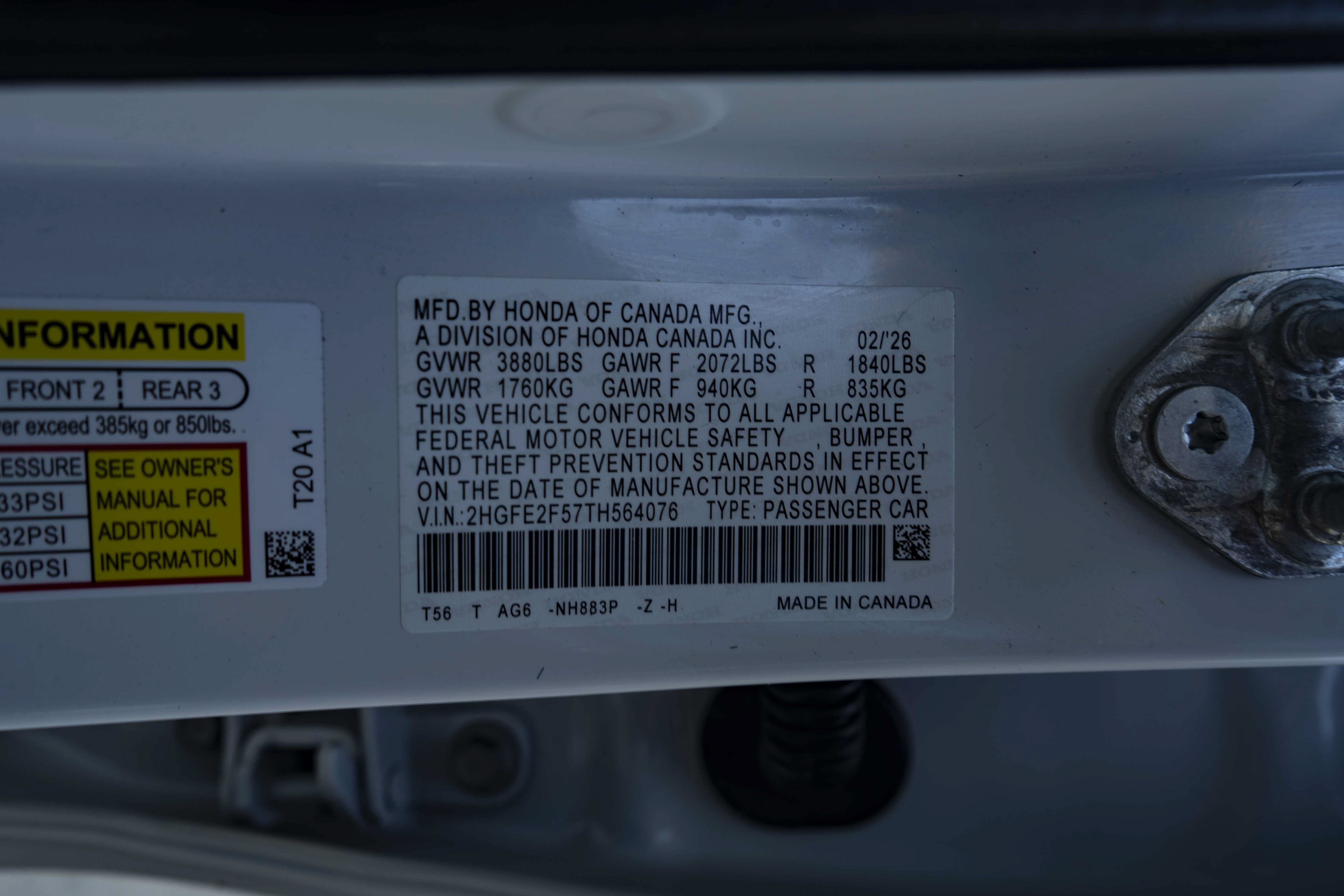 Used 2026 Honda Civic Sport image 43