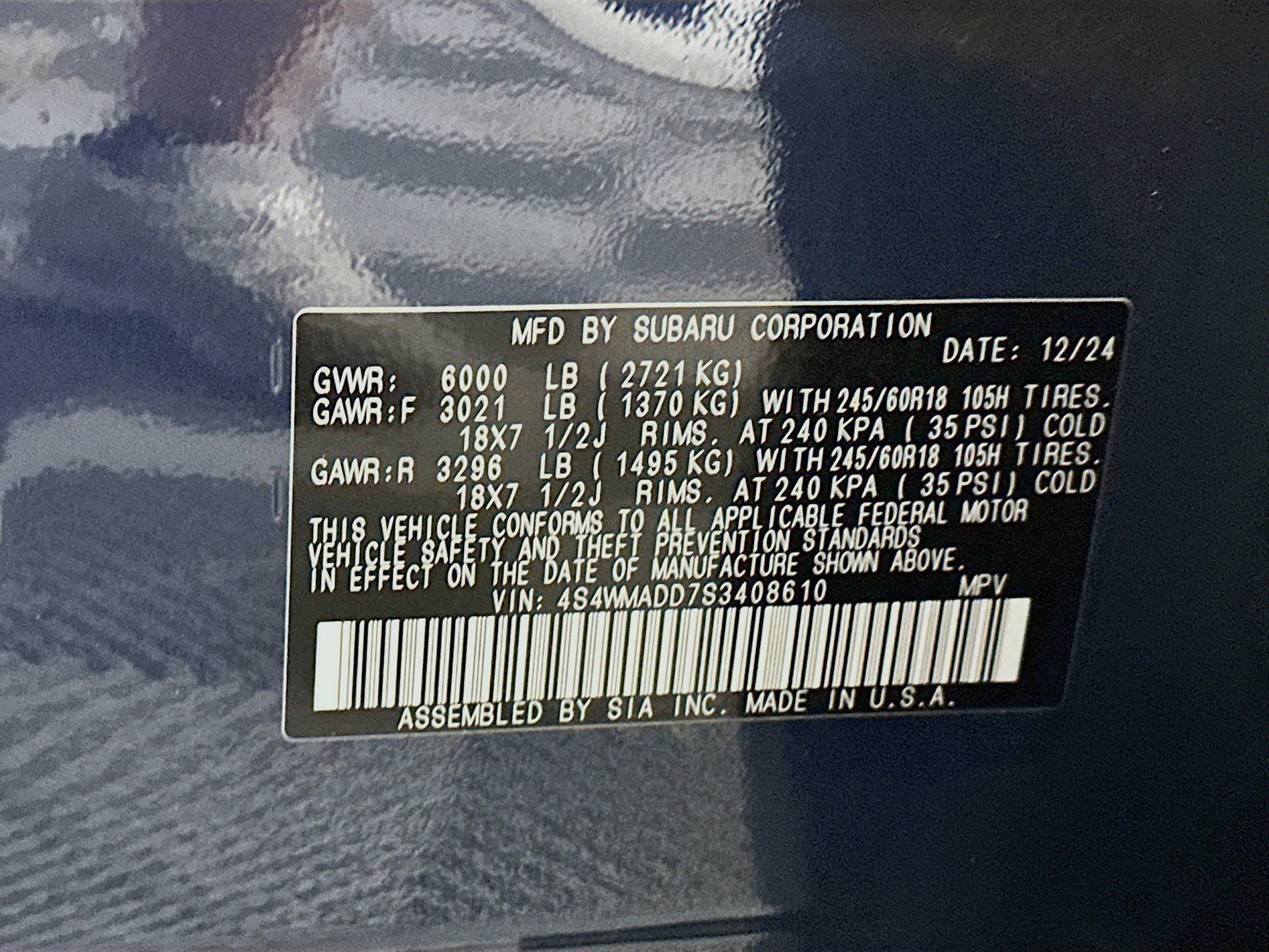 Used 2025 Subaru Ascent Premium image 12