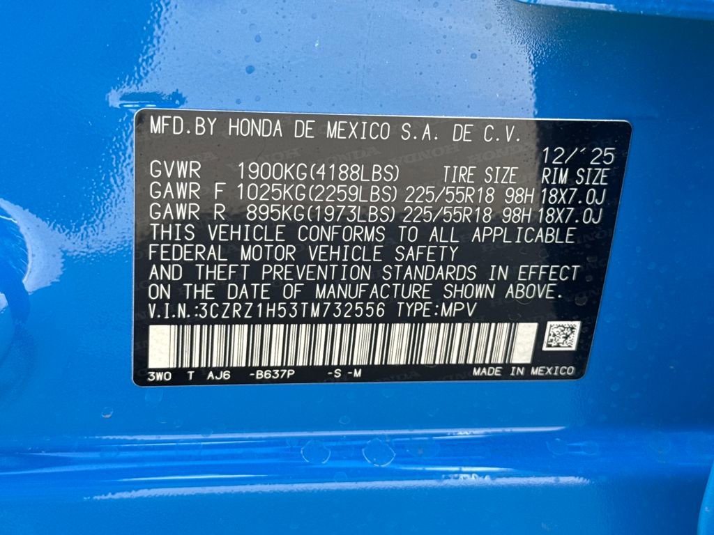 New 2026 Honda HR-V Sport image 28