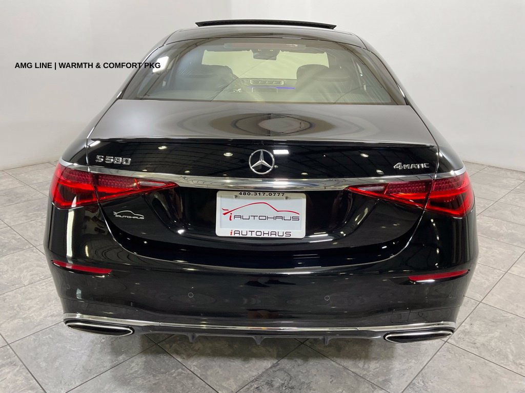 Used 2022 Mercedes-Benz S 580 4MATIC Sedan w/ AMG Line Package image 7