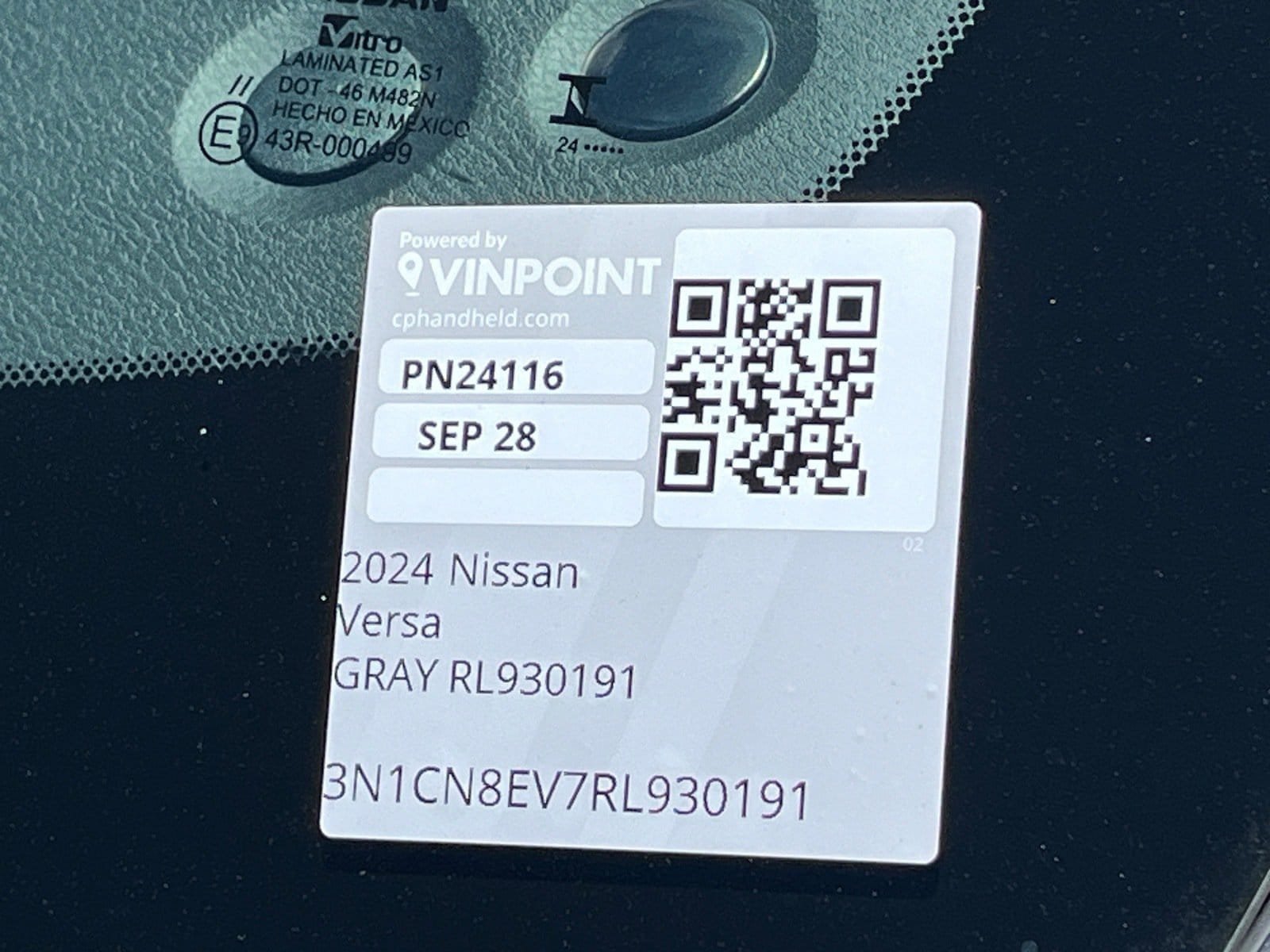 Used 2024 Nissan Versa SV w/ Trunk Package FWD image 30