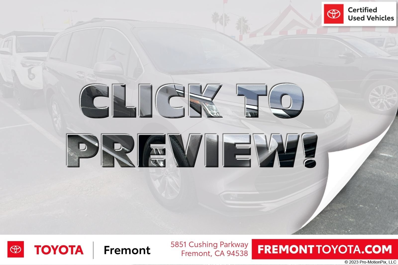 Certified 2021 Toyota Sienna XLE FWD image 1