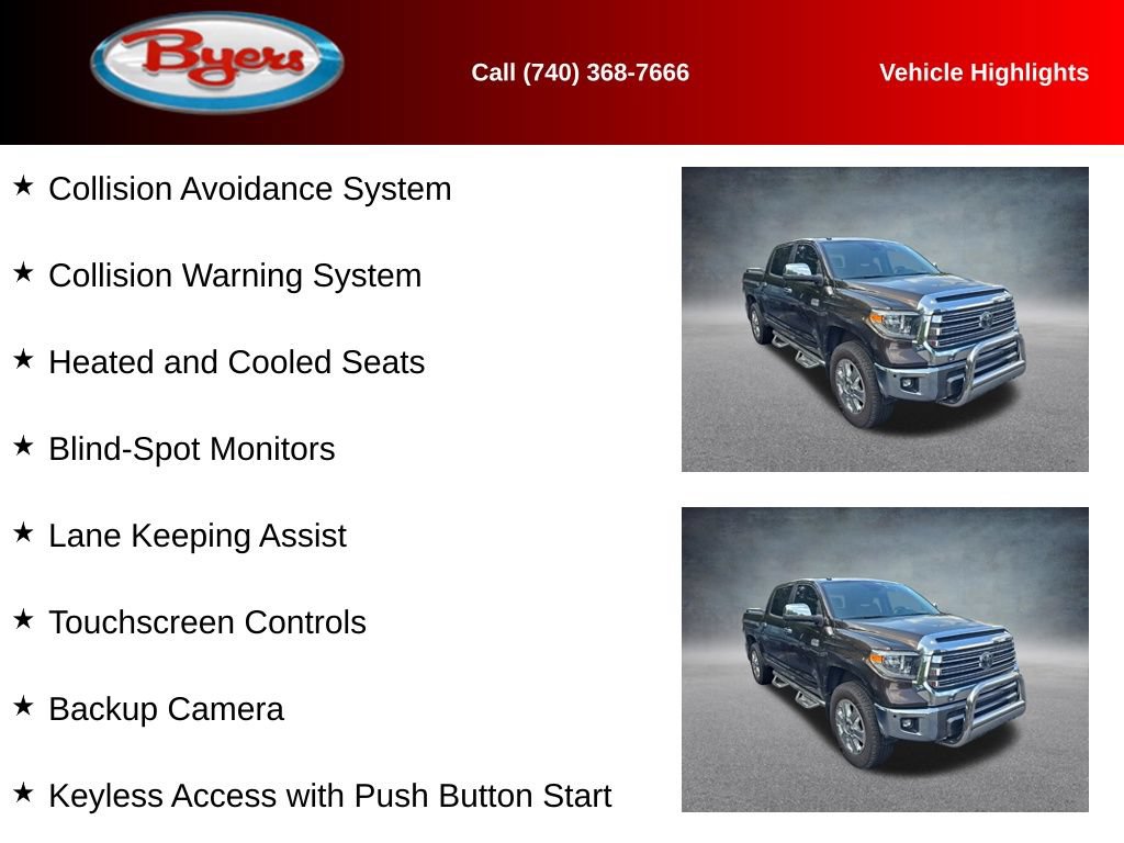 Used 2018 Toyota Tundra 1794 Edition AWD/4WD image 10