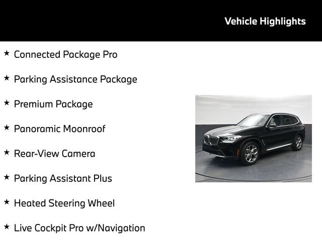 Used 2023 BMW X3 xDrive30i w/ Premium Package AWD/4WD image 5