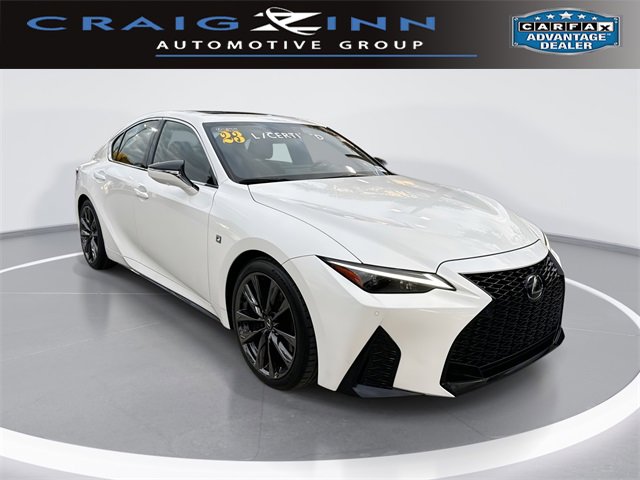 Certified 2023 Lexus IS 350 F Sport w/ Navigation Package